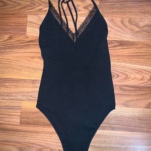 Abercrombie and Fitch Black Bodysuit